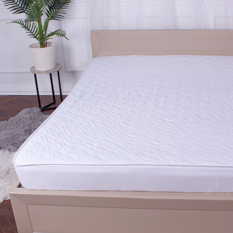 Наматрасник детский MirSon шерстянной Woollen Двусторонний Aloe Vera 243 60x120 см (2200000336545) - Фото 1