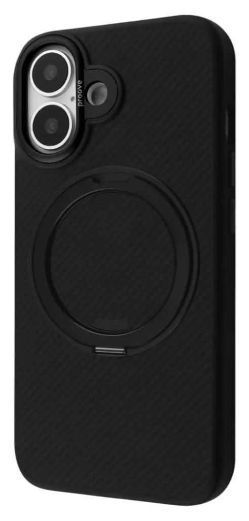Чехол для смартфона Proove Reinforce Case with Magnetic Ring iPhone 17 black (PCREIP170002) - Фото 1