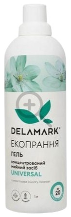 Гель для стирки DeLaMark универсальный 1 л (4820152332936) - Фото 1