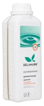 Средство для ручного мытья посуды DeLaMark с ароматом римской ромашки 1 л (4820152330659) - Фото 1
