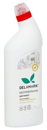 Средство для чистки унитаза DeLaMark с ароматом лимона 1 л (4820152330765) - Фото 1