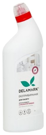 Средство для чистки унитаза DeLaMark с ароматом вишни 1 л (4820152330758) - Фото 1