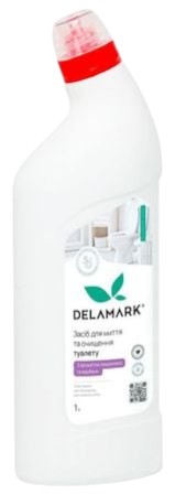 Средство для чистки унитаза DeLaMark лимонник с вербеном 1 л (4820152333704) - Фото 1