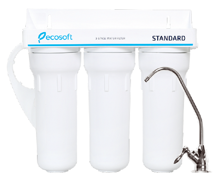 Фільтр проточний Ecosoft Standard потрійний (FMV3ECOSTD) - Фото 1