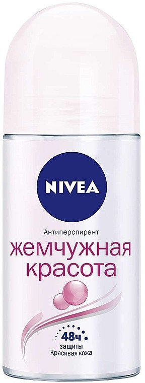 Дезодорант шариковый NIVEA Pearl&Beauty Красота жемчуга 50мл - Фото 1