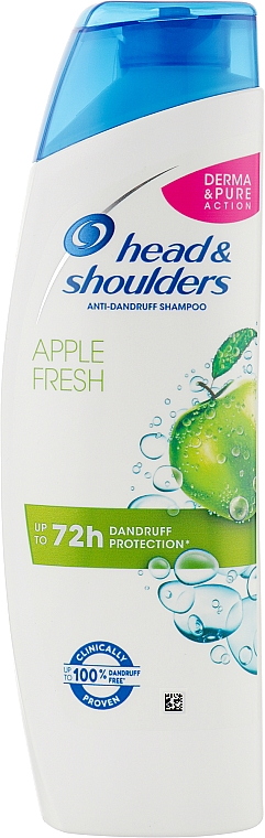 Шампунь женский Head&Shoulders против перхоти Яблочная свежесть 400мл - Фото 1