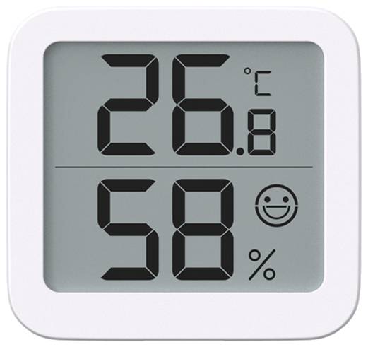 Термогігрометр Xiaomi MiiiW Thermo-Hygrometer Mini White (MWTH02) - Фото 1