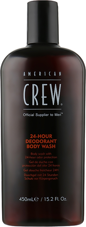 Гель для душа American Crew 24-hour Deodorant Body Wash 0.45 л (669316078860) - Фото 1