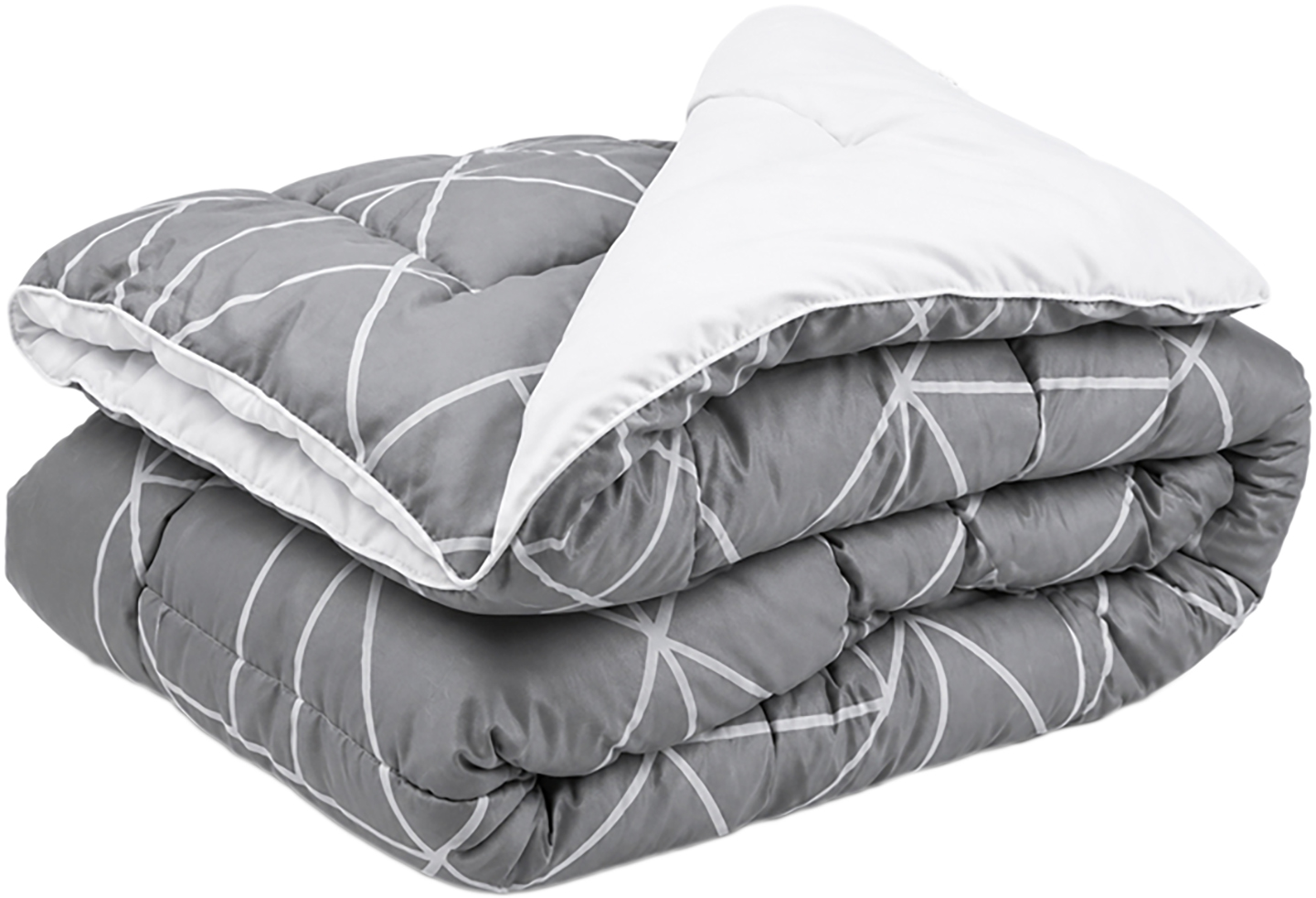 Ковдра демісезонна двоспальна Руно 172х205 Crystal Grey (316.52_Crystal Grey)
