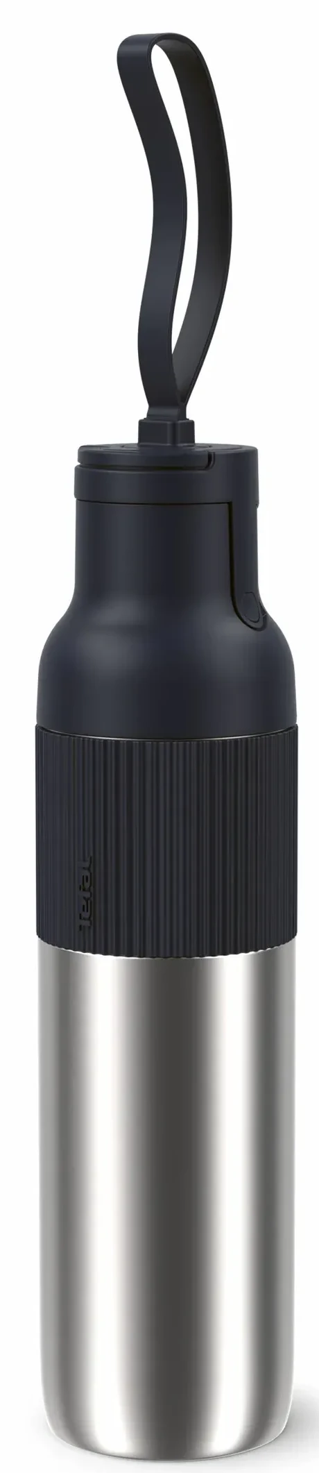 Термопляшка Tefal N3120710 BeYou Flip Lid 0,7 л чорна