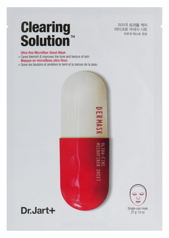 Маска для лица Dr.Jart+ Dermask Micro Jet 27 г (8809642712614) - Фото 1