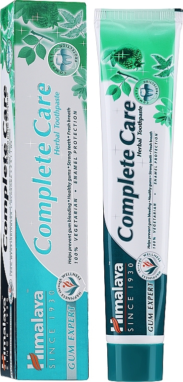Зубная паста Himalaya Herbals комплексный уход на основе трав 75 мл + 33% (8901138825577) - Фото 1