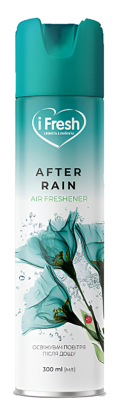 Освежитель воздуха аэрозольный iFresh after rain 300 мл (4820268100085) - Фото 1