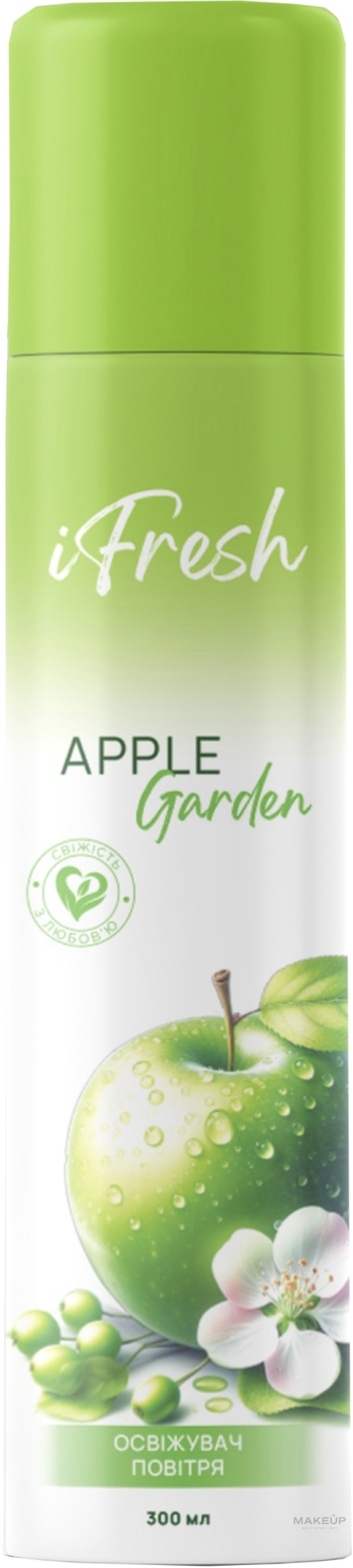 Освежитель воздуха аэрозольный iFresh apple garden 300 мл (4820268102966) - Фото 1