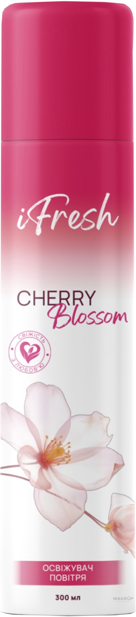 Освежитель воздуха аэрозольный iFresh cherry blossom 300 мл (4820268102942) - Фото 1