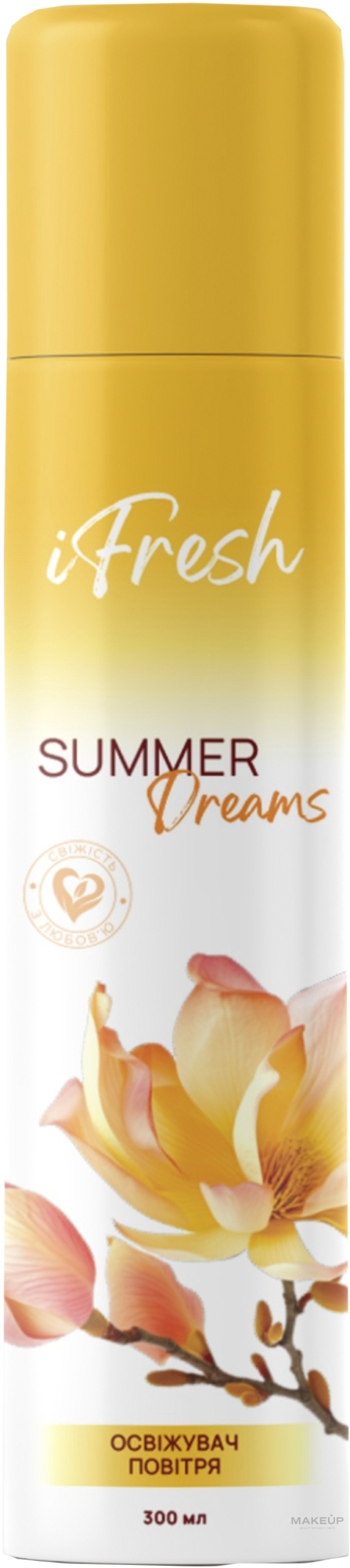 Сменный балон к освежителю воздуха iFresh summer dreams  300 мл (4820268102959) - Фото 1