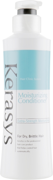 Бальзам для волос Kerasys Hair Clinic System Moisturizing 600 мл (8801046849682) - Фото 1
