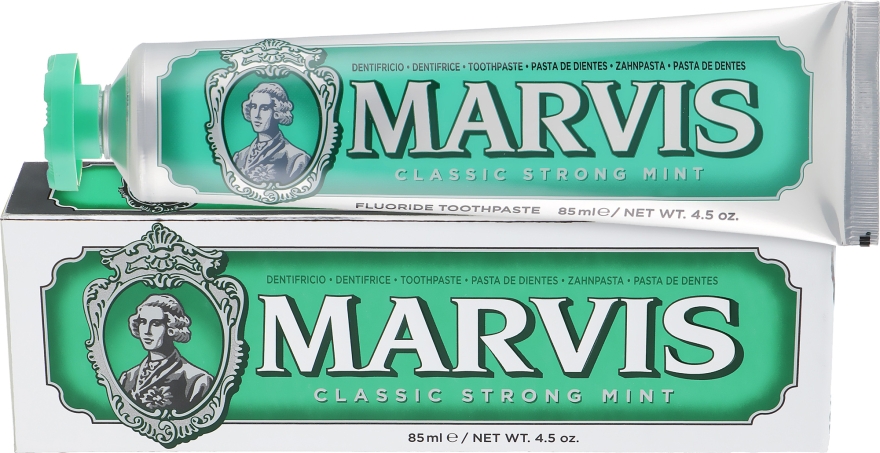 Зубная паста Marvis Classic Strong Mint  25 мл (8004395111305) - Фото 1