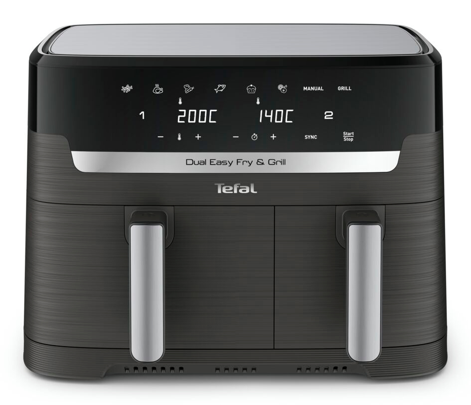Мультипечь Tefal EY905B10 Dual Easy Fry & Grill - Фото 1