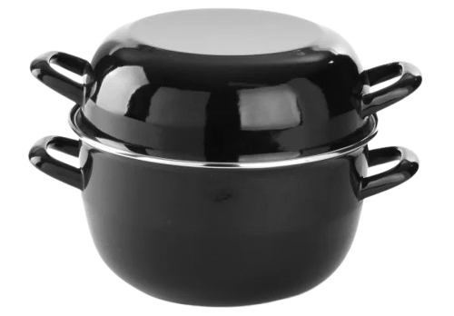 Купить Кастрюля Hendi для мидий 5 л (625101) - Фото 1 Кастрюля Hendi для мидий 5 л (625101) - Фото 1