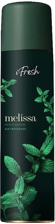 Освежитель воздуха аэрозольный iFresh Green Nature melissa 300 мл (4820268102874) - Фото 1
