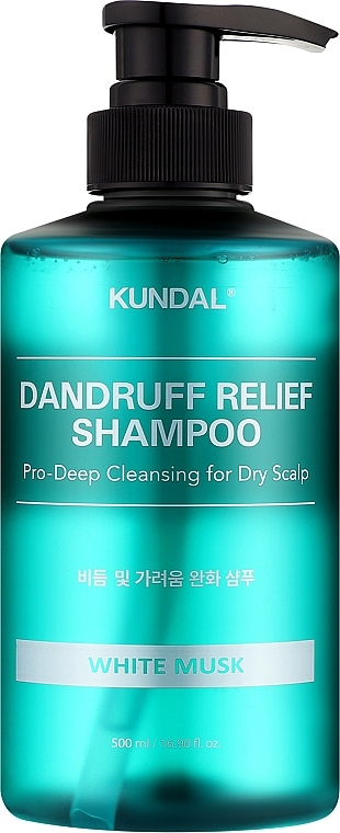 Шампунь жіночий Kundal DANDRUFF RELIEF 500 мл (8809809426941) - Фото 1