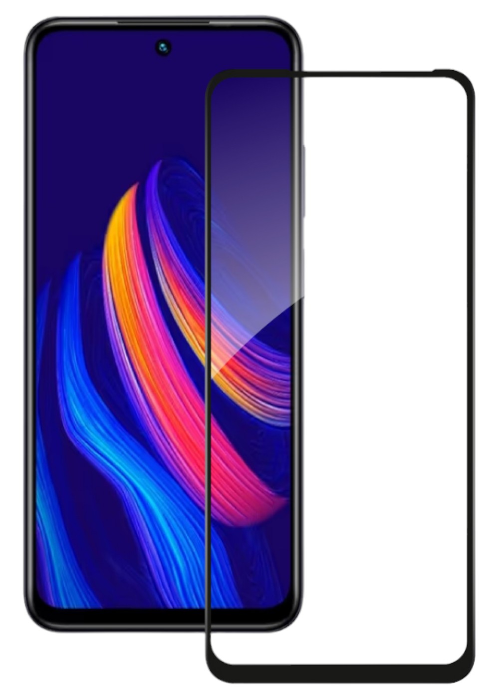 Защитное стекло для смартфона ACCLAB Full Glue for Infinix Hot 30 Play (1283126589591) - Фото 1