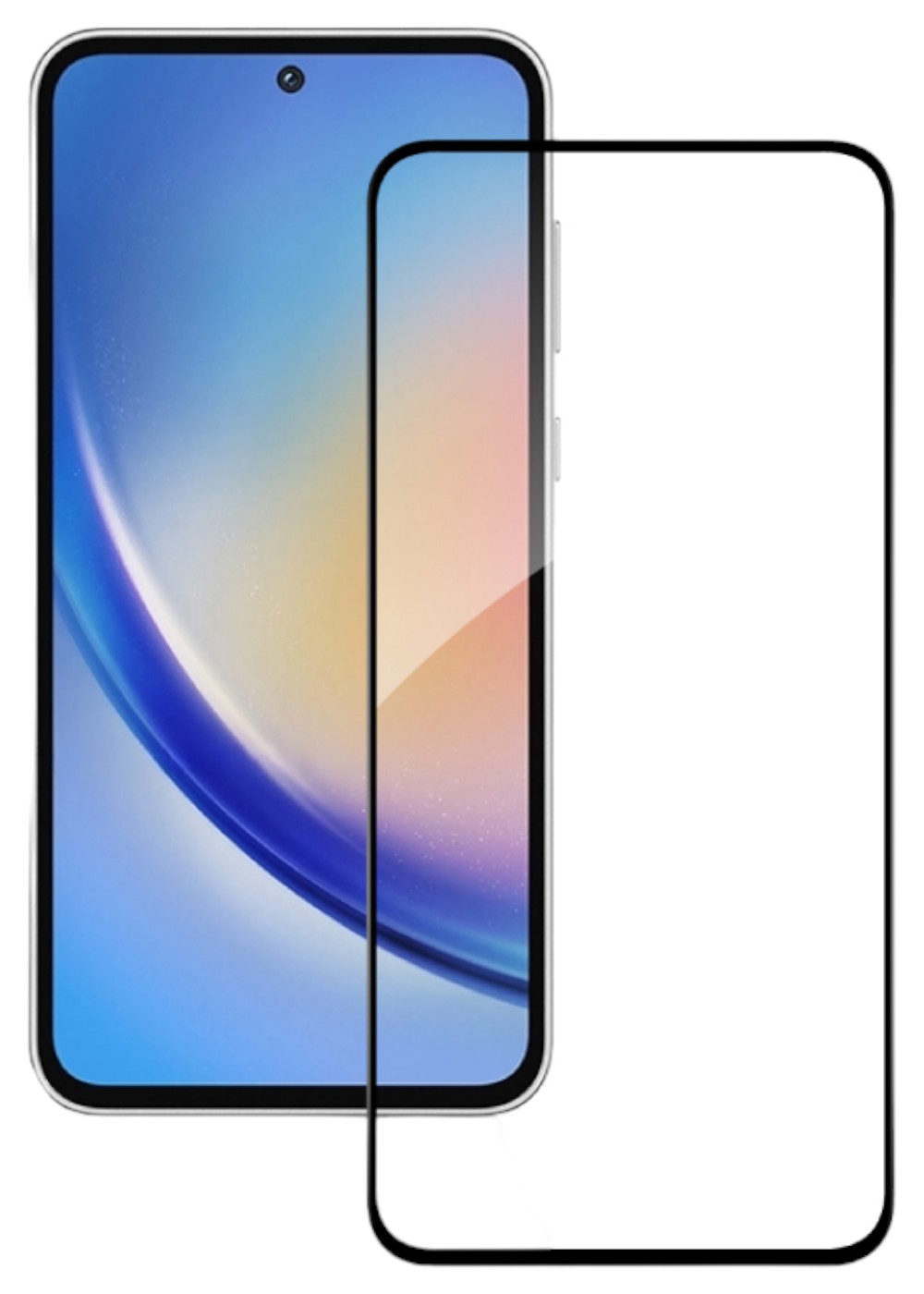 Защитное стекло для смартфона ACCLAB Full Glue for Samsung A35 (1283126588778) - Фото 1