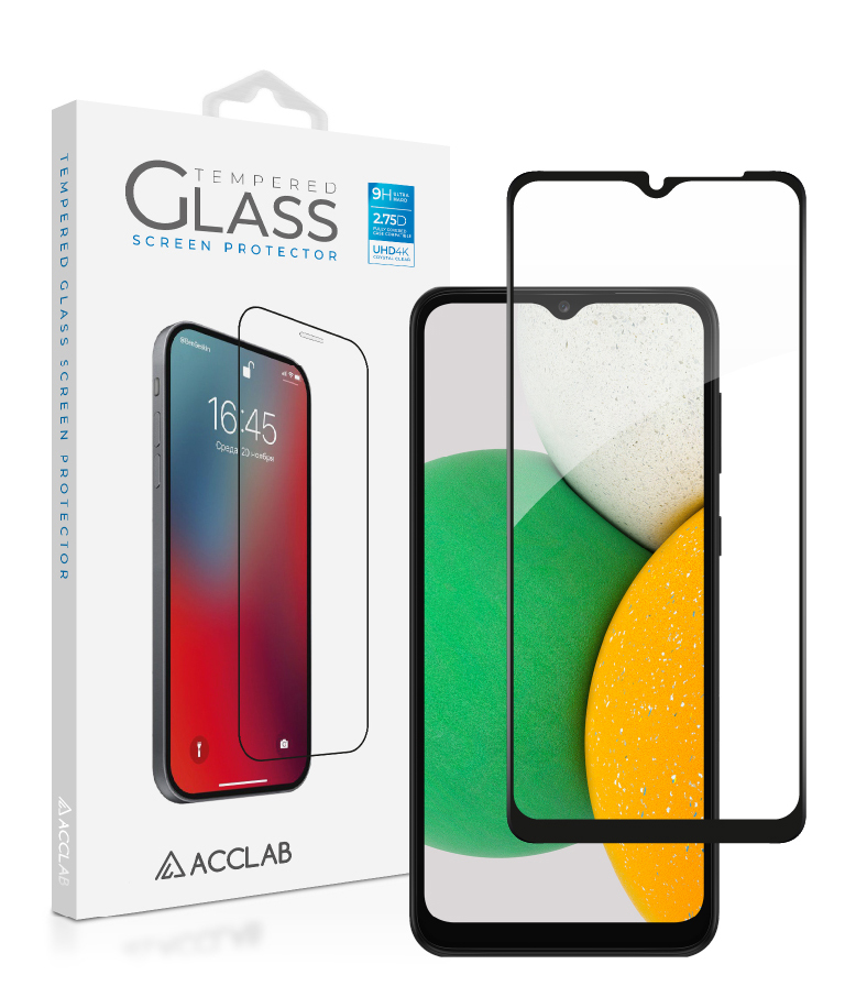 Защитное стекло для смартфона ACCLAB Full Glue for Samsung A03 Core (1283126519093) - Фото 1