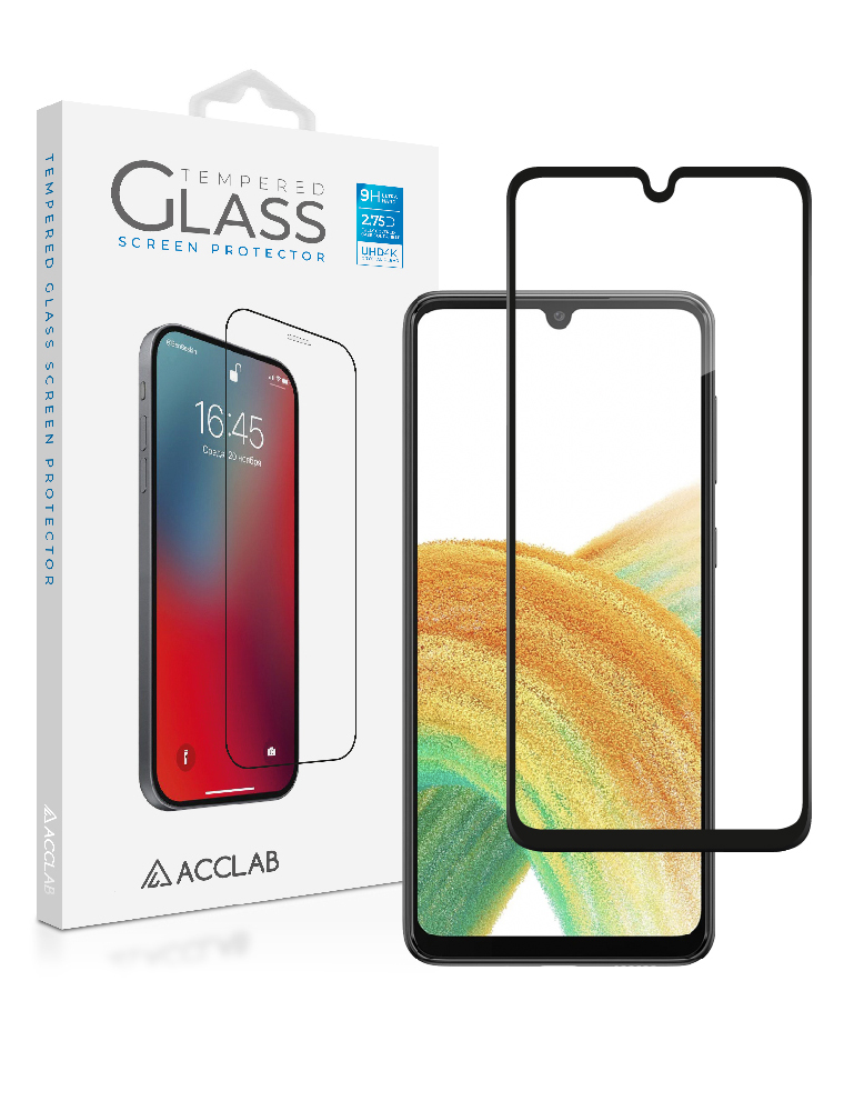 Защитное стекло для смартфона ACCLAB Full Glue for Samsung A33 5G (1283126522383) - Фото 1