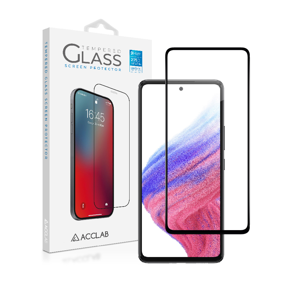 Защитное стекло для смартфона ACCLAB Full Glue for Samsung A53 5G (1283126522444) - Фото 1