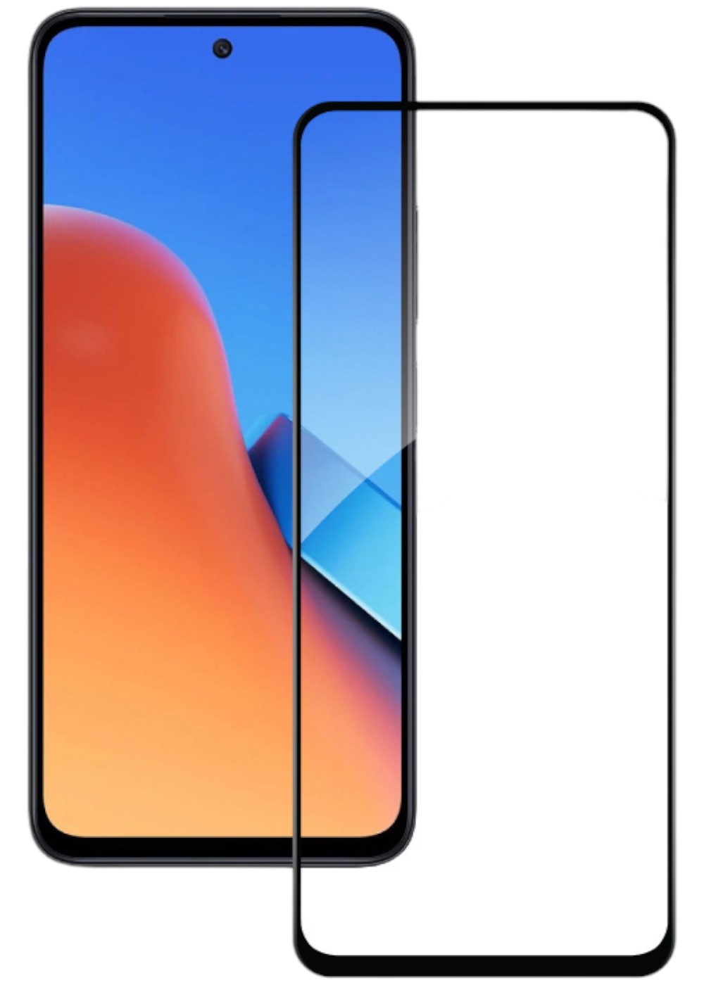 Защитное стекло для смартфона ACCLAB Full Glue for Xiaomi Redmi 13 Black (1283126592904) - Фото 1