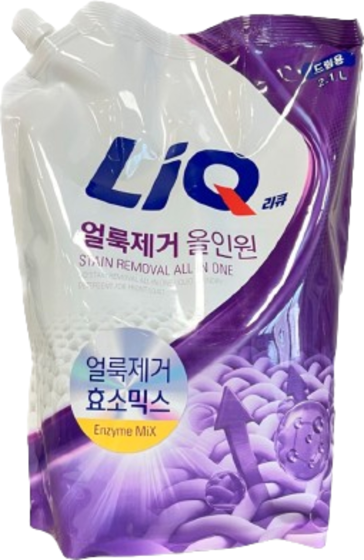 Гель для стирки Aekyung LiQ Thick Enzyme MIX 2.1 л (8801046405369) - Фото 1