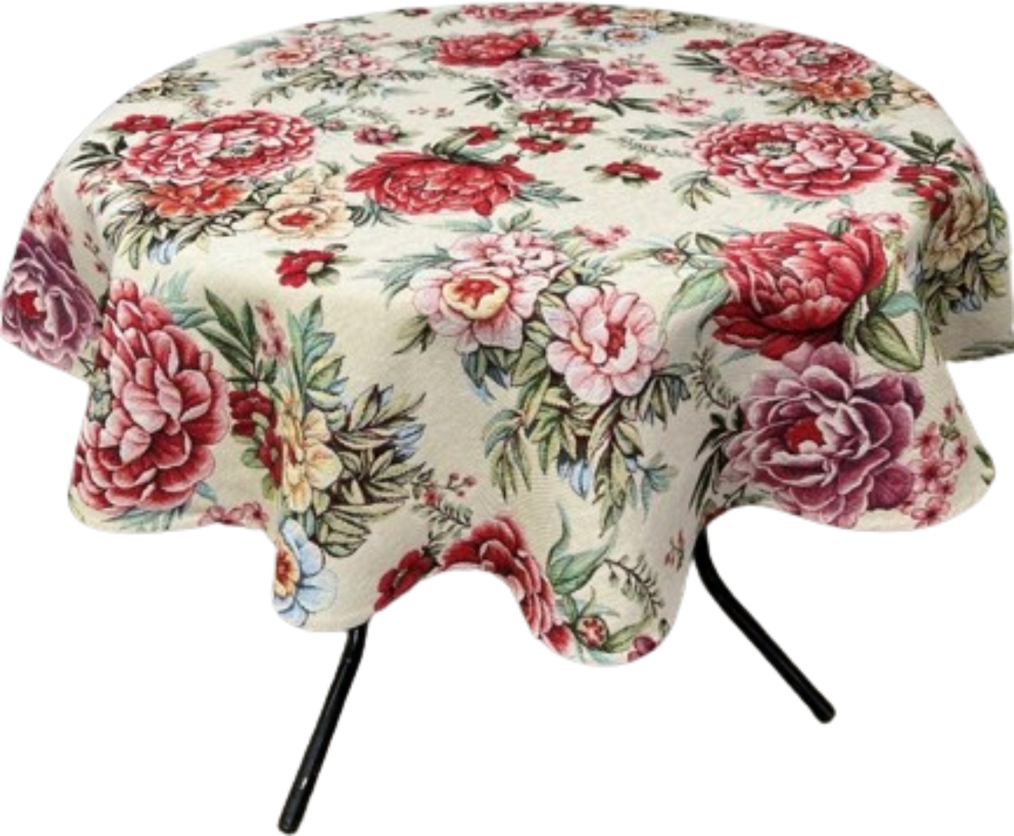 Скатерть круглая Прованс Alegria D136 см (02979) - Фото 1