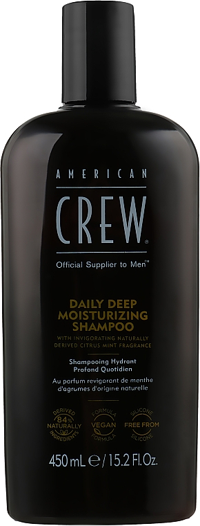 Шампунь мужской American Crew Daily Deep Moisturizing 450 мл (738678001066) - Фото 1