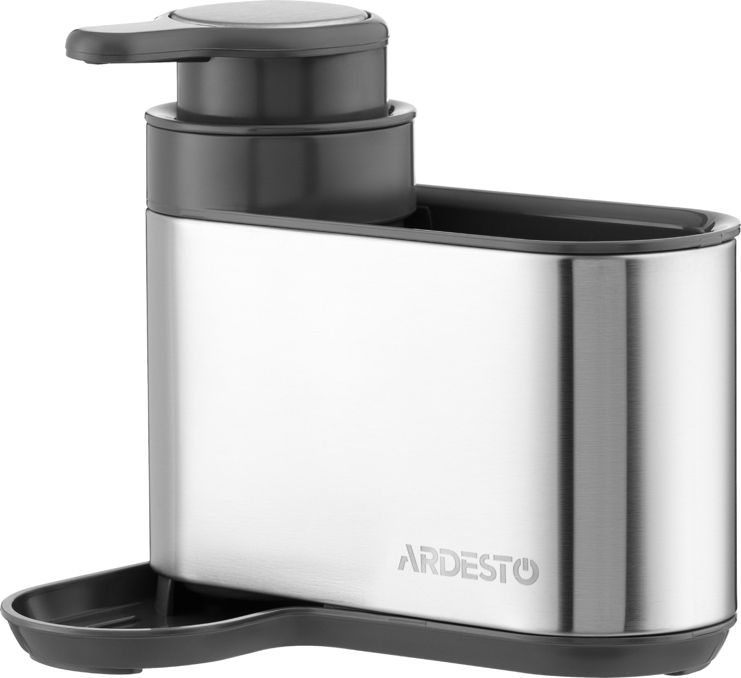 Дозатор для мила Ardesto 8х12.7х16 см (ARHB3102GS) - Фото 1