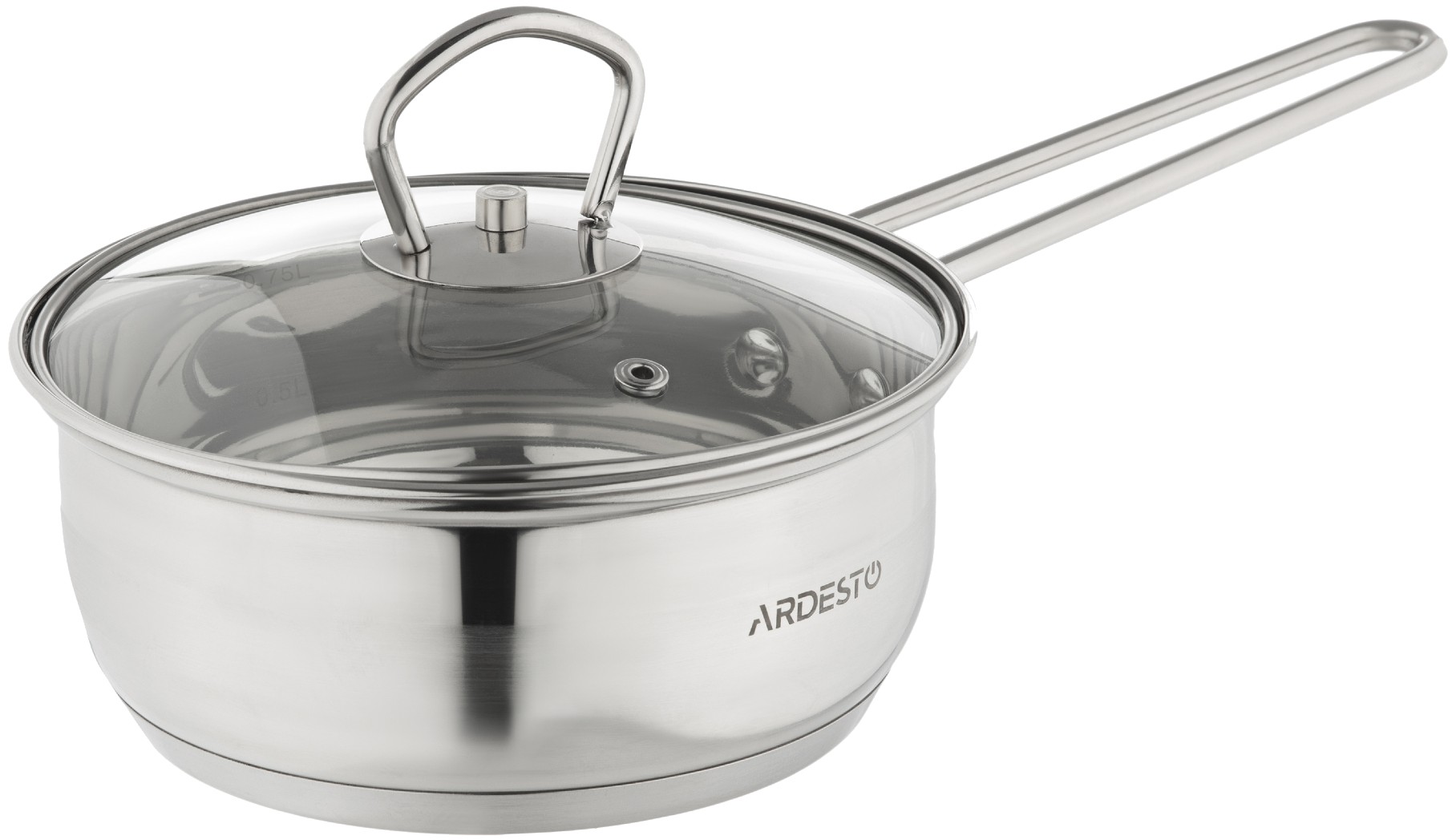 Ківш Ardesto AR1908SSG Gemini Bari 0.8 л - Фото 1