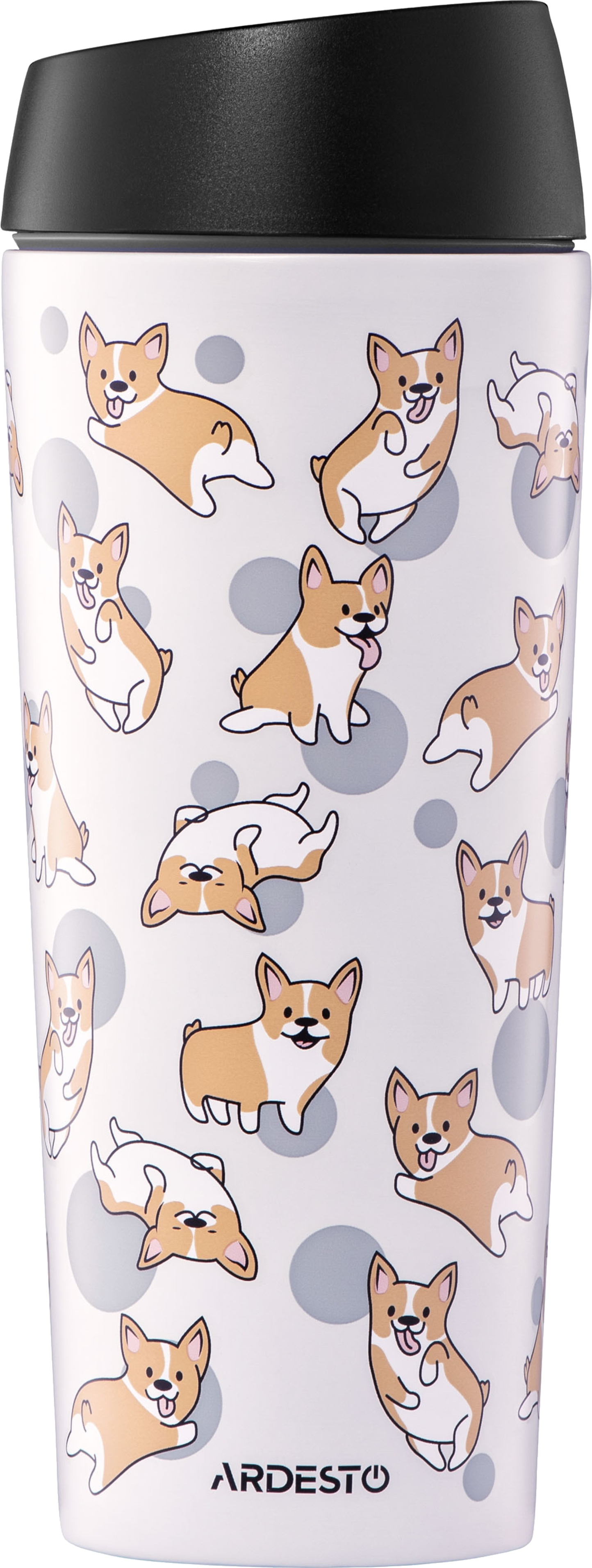 Термочашка Ardesto Coffee Time Corgi 450 мл (AR2645CR) - Фото 1