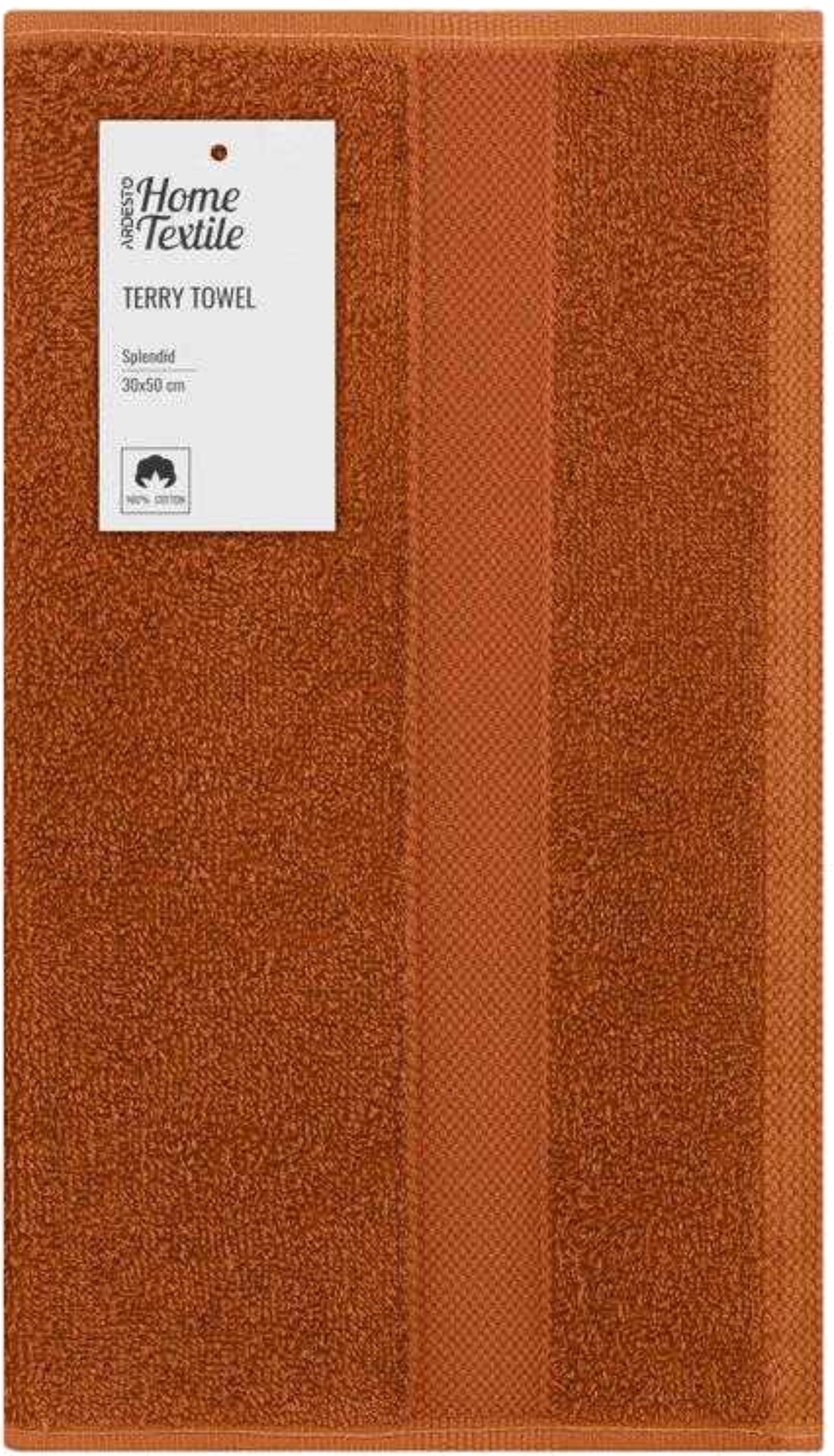 Полотенце для рук Ardesto махровое Splendid терракотовый 30х50 см (ART2330TE) - Фото 1