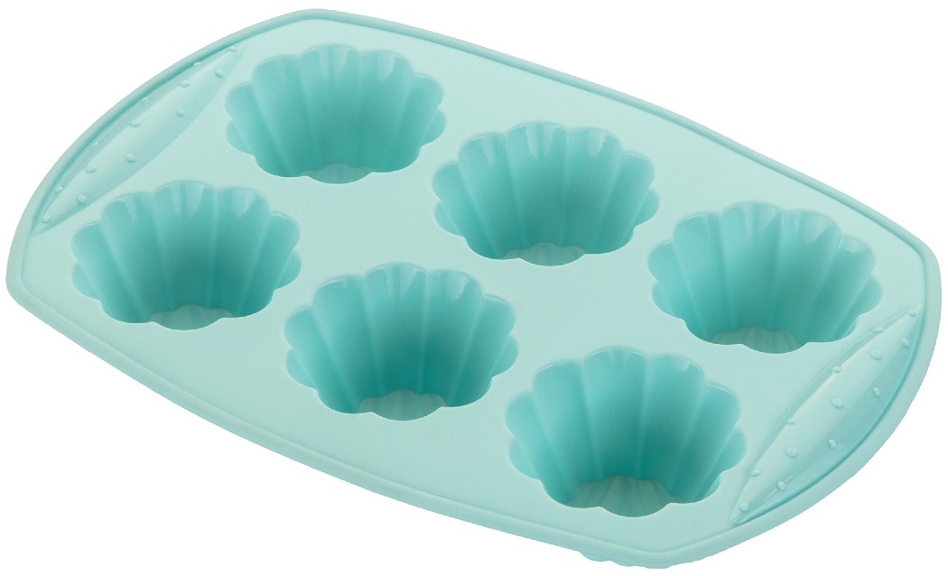 Форма для приготовления Ardesto Tasty Baking на 6 шт. 30x214 см Blue (AR2318T) - Фото 1