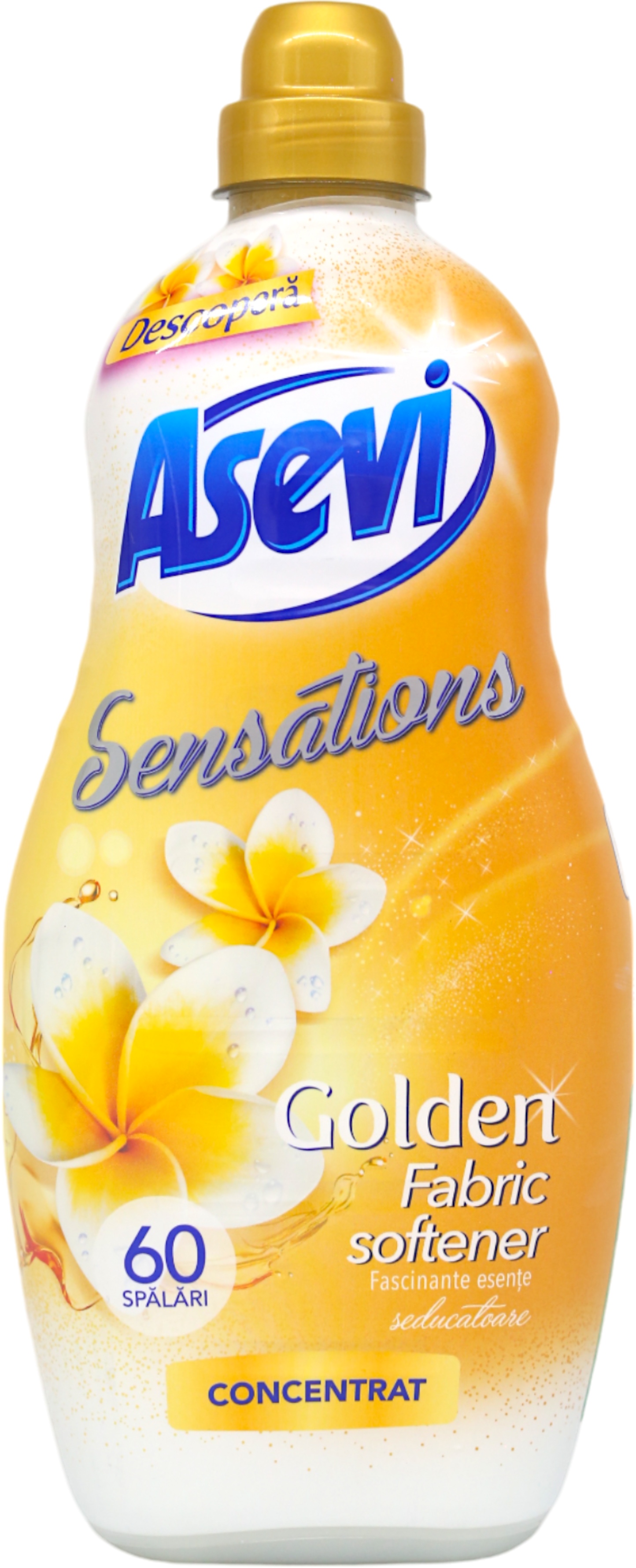 Ополаскиватель для белья Asevi Golden Sensations 1,44 л (ALCCGS1500) - Фото 1