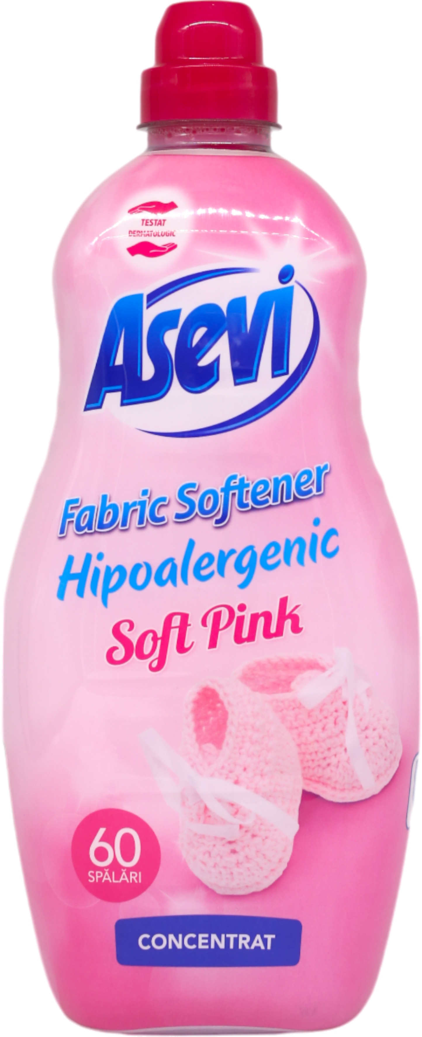Ополаскиватель для белья Asevi Soft Pink 1,5 л (ALCCSP1500) - Фото 1