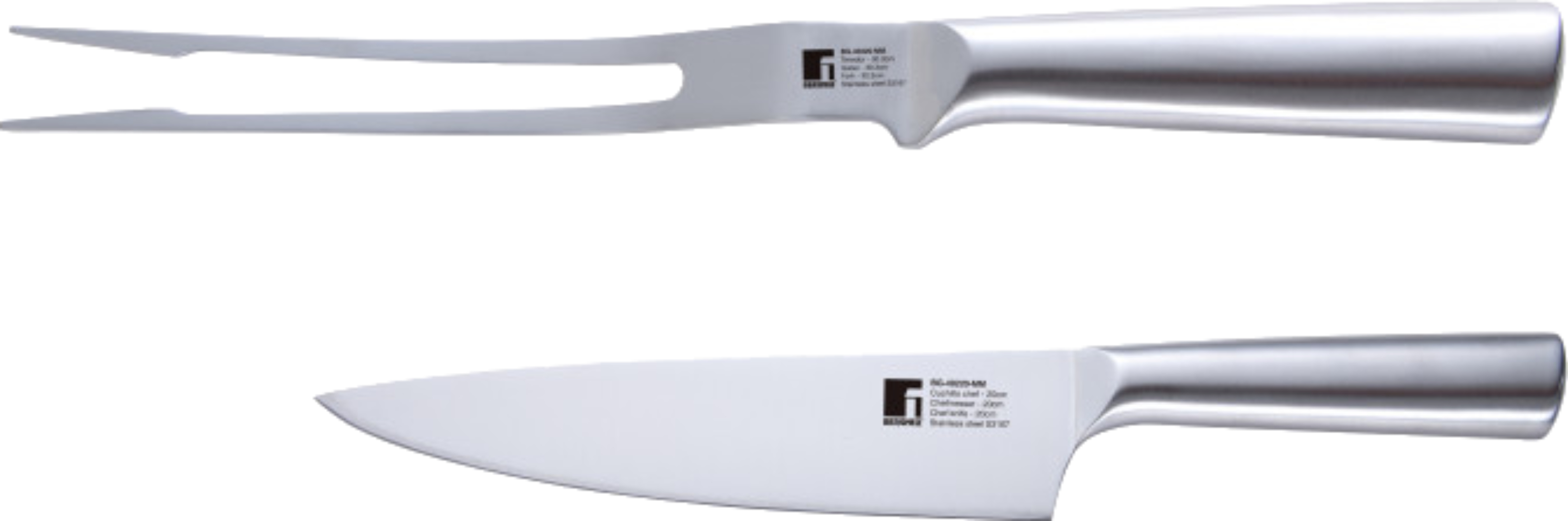 Набор столовых приборов Bergner Bbq lovers 2 шт. (BG-40220-MM) - Фото 1