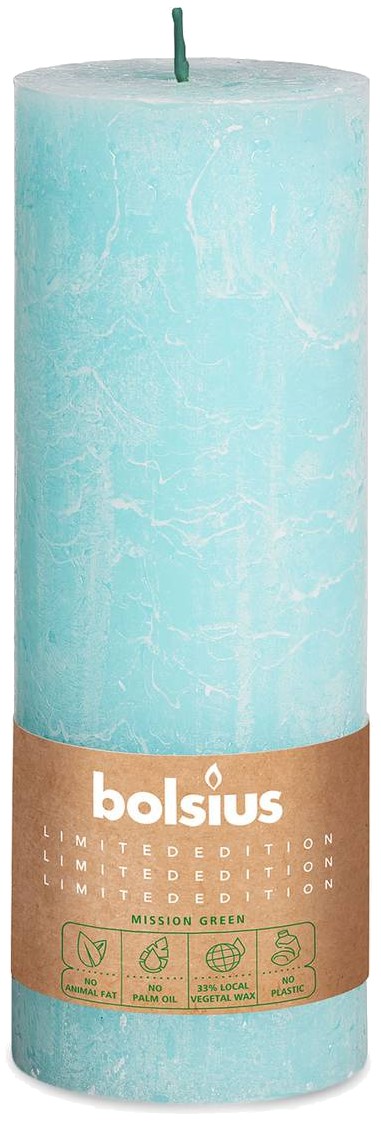 Свеча декоративная Bolsius Divine Earth Rustic 190/68 Небо - Фото 1
