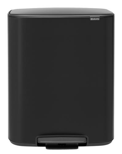 Бак для мусора с педалью Brabantia Bo PedalL Bin 2х30 л 211508 - Фото 1