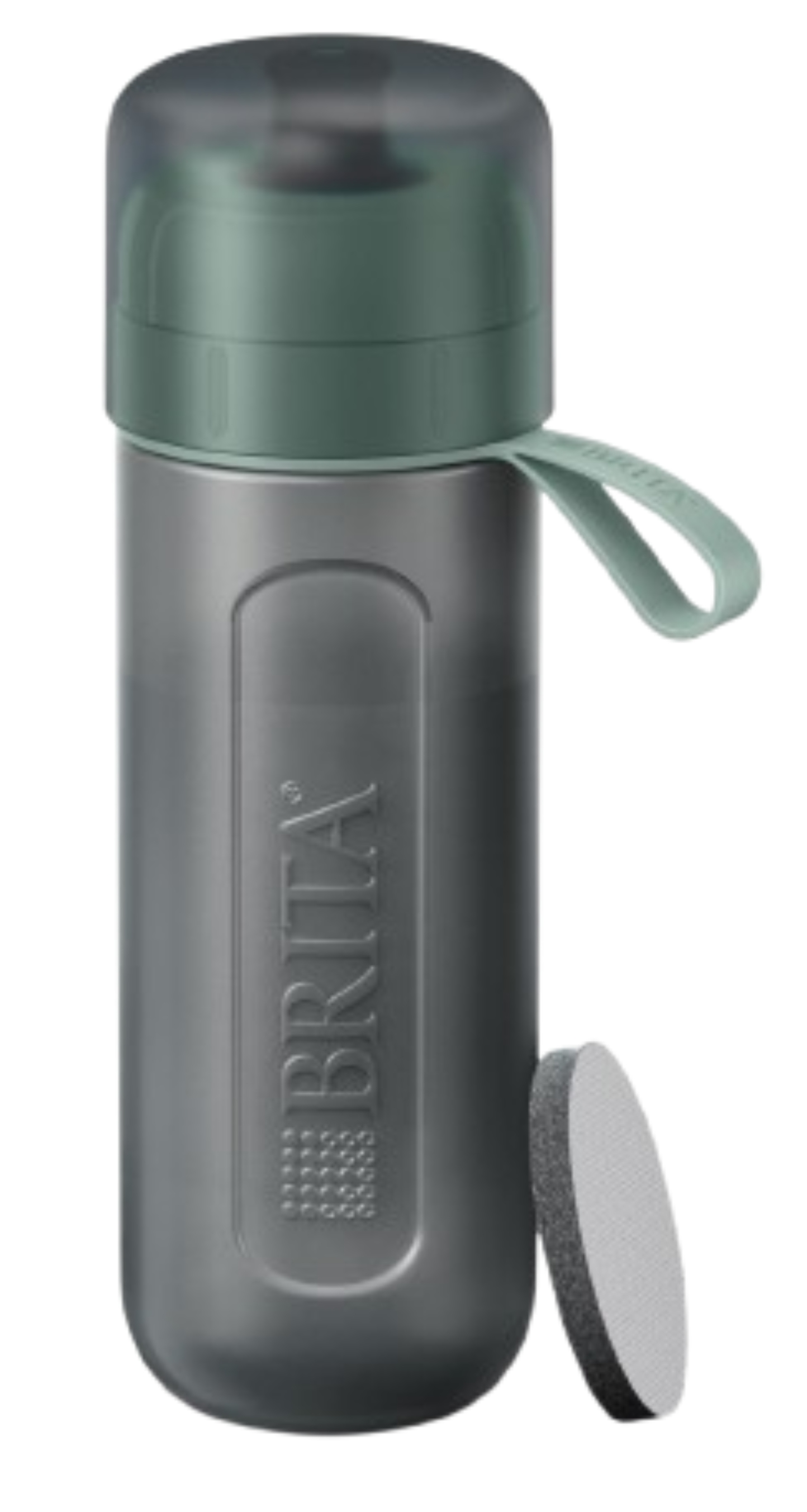 Бутылка для воды Brita Active 600 мл Grenn (4006387128159) - Фото 1