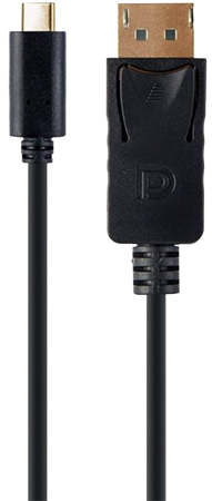 Кабель синхронизации данных Cablexpert USB Type C-DisplayPort 2m (A-CM-DPM-01) - Фото 1