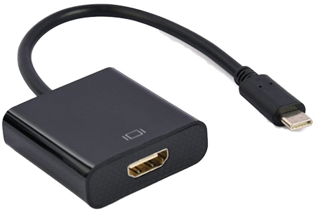 Переходник Cablexpert USB-C-HDMI (A-CM-HDMIF-04) - Фото 1
