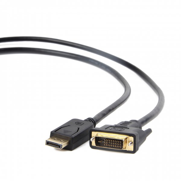 Кабель Cablexpert DisplayPort-DVI, М/М 3m (CC-DPM-DVIM-3M) - Фото 1