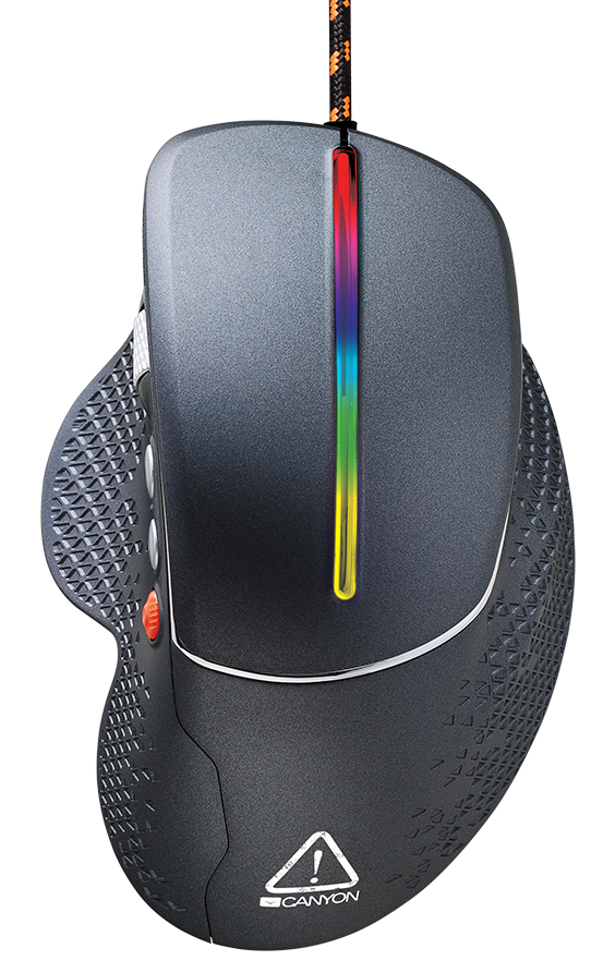 Мышь проводная игровая Canyon CND-SGM12RGB - Фото 1